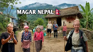 नेपाल की सबसे रहस्यमयी जनजाति🇳🇵 | Inside Nepal’s Ancient Magar Tribe