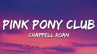 chappell roan pink pony club lyrics 