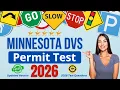 Minnesota DMV Permit Practice Test 2026 - Real DVS Knowledge Exam Questions You MUST KNOW