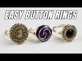 Easiest Button Rings Ever