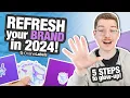 5 Steps to Your BRAND REFRESH - Renew Your Business with Custom Labels Stickers