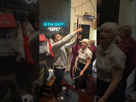 He Tried Pulling The Massive Bell Rope😱🤯