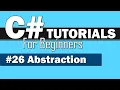 C Tutorial for Beginners - Abstraction with Abstract Classes and Methods