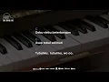 Chord Piano /rif  - Salah Jurusan