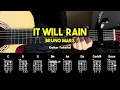 It Will Rain - Bruno Mars EASY Guitar Chords Tutorial For Beginners CHORDS