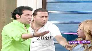 انتي بتكلمي جوزك بالطريقة ده في البيت وعاوزه ميضربكيش   هتموت من الضحك مع سعد الصغير دندنها