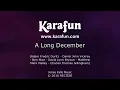A Long December - Counting Crows | Karaoke Version | KaraFun