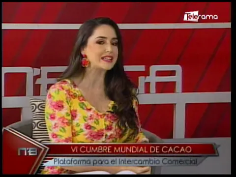 VI Cumbre Mundial del Cacao Plataforma para el Intercambio Comercial