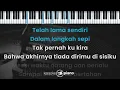 Takkan Terganti - Shabrina x Yovie Widianto (KARAOKE PIANO - FEMALE KEY)