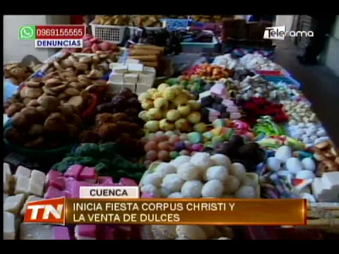 Inicia fiesta Corpus Christi y la venta de dulces