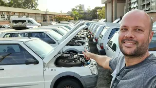 ACHEI UMA MINA de OURO "60 Fiat Uno Mille Way, Kombi, S10, Civic no Leilão de Empresa Publica"