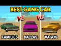 Download Lagu GROVE STREET FAMILIES VS BALLAS VS VAGOS (BEST GANG CAR?)