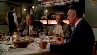 Tony Paulie And Johnny Sack At The Dinner - The Sopranos