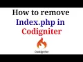 how to remove index php in codeigniter hmvc priyog educational in hindi