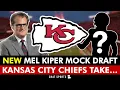 Mel Kiper 2024 NFL Mock Draft Kansas City Chiefs NOT TAKING WR At Pick Chiefs Draft Rumors