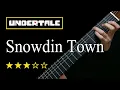 Download Lagu Snowdin Town (Undertale) - Tab \u0026 Lesson