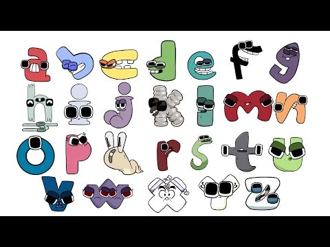 Download MP3 Complete LOWERCASE Alphabet Lore Compiled!