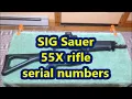 SIG Sauer 522 serial number location