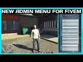 NEW ADMIN MENU FREE FiveM Roleplay Scripts FiveM Tutorial 2023 MJ DEVELOPMENT