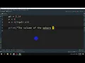 How to find Volume and Surface Area of Sphere in Python