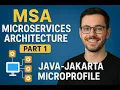 MSA Lecture Part 1 JAVA MICROPROFILE Shakil Patel