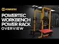 Powertec Workbench Power Rack Full Demo