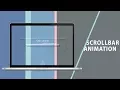 Scrollbar Animation CSS - JQUERY Tutorial