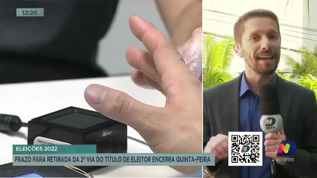 Eleições 2022: prazo para retirada da 2º via do título de eleitor encerra quinta-feira