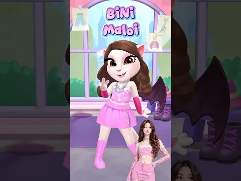 BiNi MALOI makeover Cute or Not? 🌸🩷 #binimaloi #binimaloidressup #binimaloicosplay