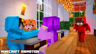 CASH GET'S JEALOUS OVER MIA AND NICO😡 - Minecraft Animation