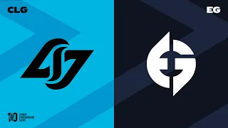 CLG vs. EG - Week 4 Day 3 | LCS Spring Split | Counter Logic Gaming vs. Evil Geniuses (2022)