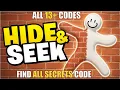 CHAMELEON HIDE AND SEEK MAP FORTNITE CREATIVE - ALL SECRETS CODE ALL 13 CODES