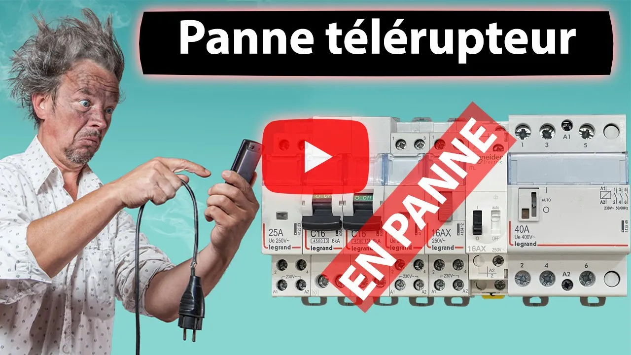 Trouver une panne sur un télérupteur qui fait du bruit