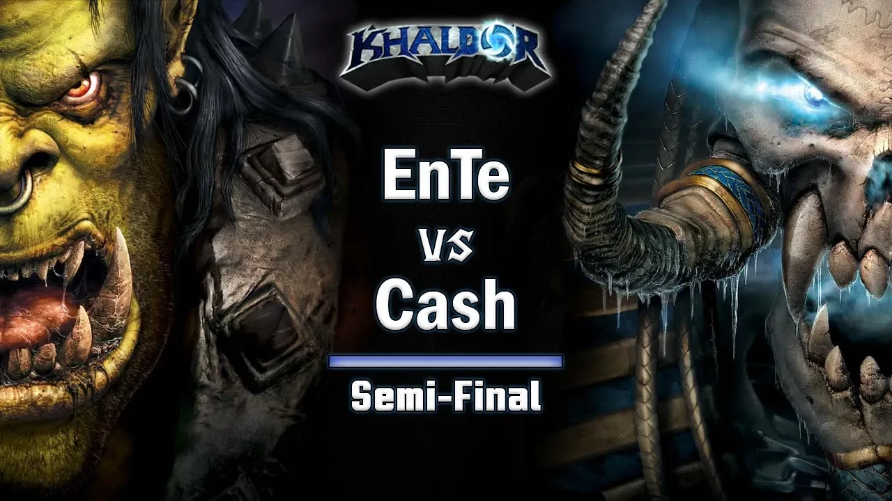 ► WarCraft 3: Cash (Orc) vs. EnTe (UD) - Endgame Gear Masters Semi-Finals