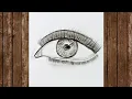 Avoid These Common Mistakes When Drawing an Eye pencil sketching Easy drawing