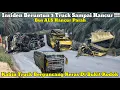 Download Lagu Insiden Beruntun 3 Truck Sampai Hancur || Kabin Truck Berguncang Keras Di Bukit Kodok