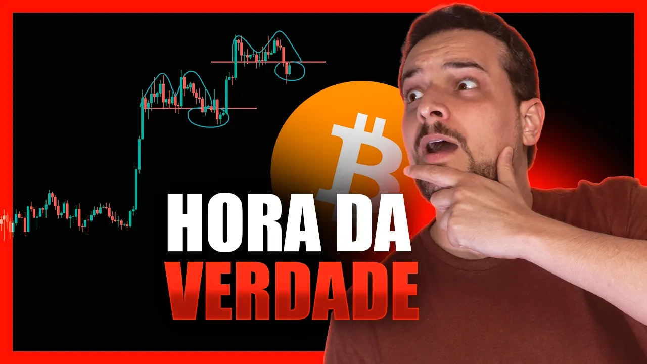 🚨 BITCOIN ESTÁ A 2 DIAS DE PERDER PRINCIPAL SUPORTE