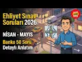 Ehliyet Sinav Sorulari 2026 Nisan - Mayis Cikmis Sorular