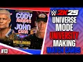 How To Make the BEST Match Cards for FREE WWE2K25 Universe Mode University