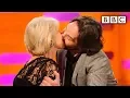 Paul Rudd kisses Dame Helen Mirren The Graham Norton Show - BBC