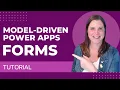 Power Apps Model-Driven Apps Forms Tutorial
