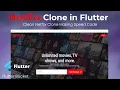 Flutter Netflix Clone - Flutter Web Netflix Clone