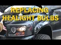 Replacing Headlights Bulbs on a 2006 to 2008 Dodge RAM