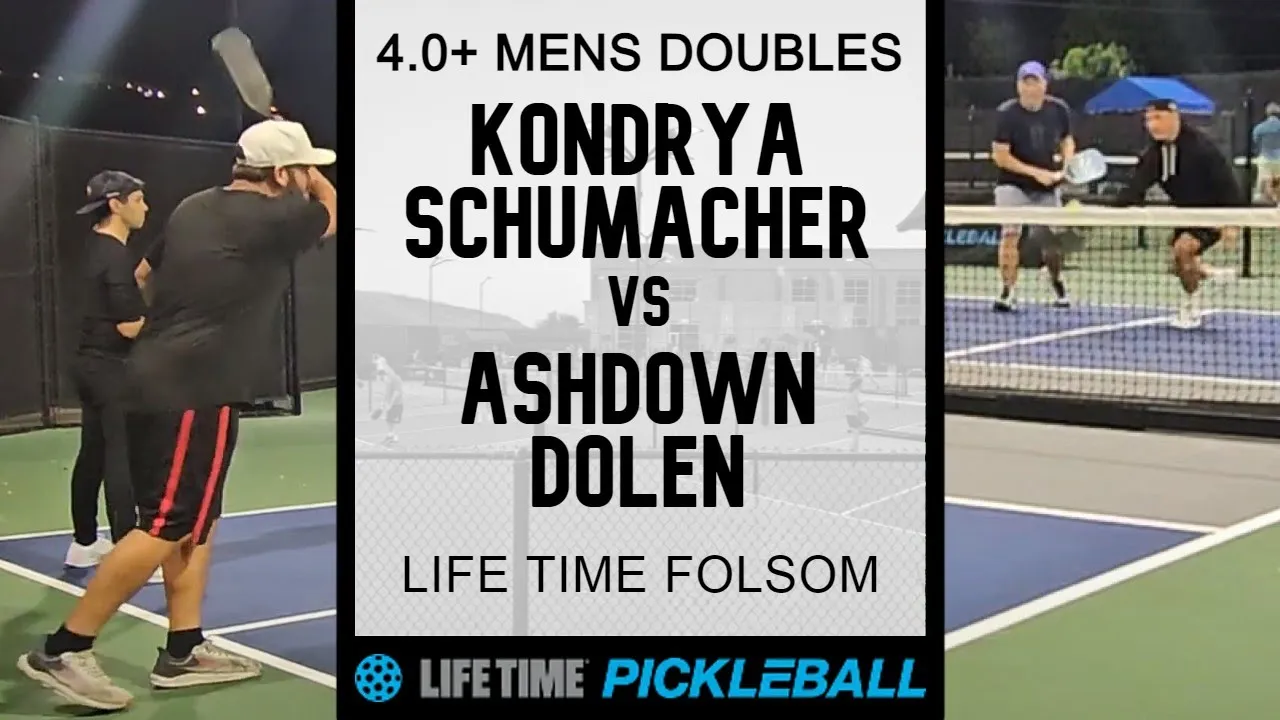 4.0+ Life Time Men's Doubles - Kondrya/Schumacher v Ashdown/Dolen