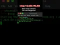 Basic Nmap Scanning IHA089
