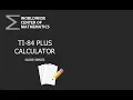 Quick tips to learn for using your TI-84 Plus calculator