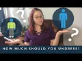 FAQ How much clothing should I take off for a massage