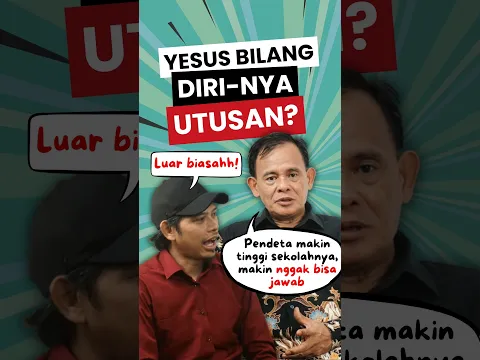 ⚠️ PENDETA nggak bisa jawab?! 🤯 #apologetika #Yesus #debatagama #Yesus #Isa