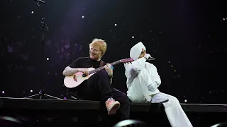 ed sheeran u0026 diljit dosanjh shape of you x naina live in birmingham 2024