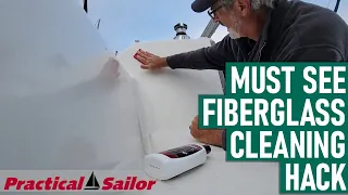 A Fiberglass Cleaning Boat Hack You Have To Try!